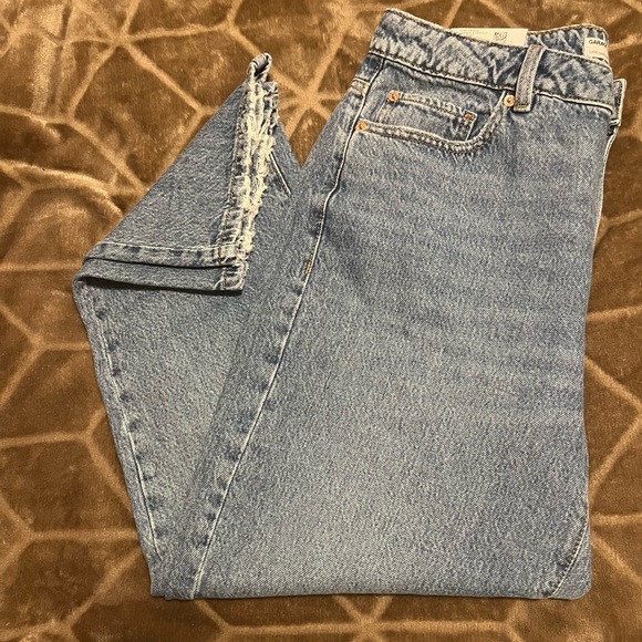 Light Blue Slim Straight Jeans - Picture 2 of 3